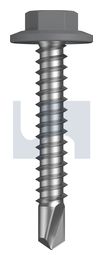 METAL SDS FLANGED HEX HEAD CL4 BG MET FLG HX:12-14X 35 thumbnail 2