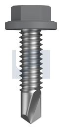 METAL SDS FLANGED HEX HEAD CL4 BG MET FLG HX:14-20X 25 thumbnail 2