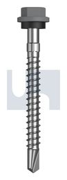 METAL SDS HEX HEAD + WASHER CL4 BG MET SEAL HX S:14-10X 65 thumbnail 2