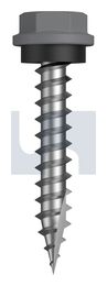 TYPE 17 HEX HEAD + WASHER CL4 BG T17 SEAL HX:10-12X 30 thumbnail 2