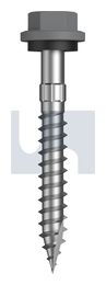 TYPE 17 HEX HEAD + WASHER CL4 BG T17 SEAL HX S:14-10X 50 thumbnail 2