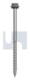 TYPE 17 HEX HEAD + WASHER CL4 BG T17 SEAL HX S:14-10X115 thumbnail 2