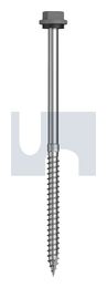 TYPE 17 HEX HEAD + WASHER CL4 BG T17 SEAL HX S:14-10X125 thumbnail 2