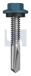 s500 SDS HEX HEAD + WASHER CL4 BR S500 SEAL HX:12-24X 32 thumbnail 2