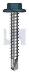METAL SDS FLANGED HEX HEAD CL3 BR MET FLG HX:12-14X 35 thumbnail 2
