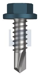 METAL SDS FLANGED HEX HEAD CL4 BR MET FLG HX:14-14X 22 thumbnail 2