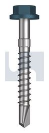 METAL SDS FLG HEX HEAD CL4 BR MET FLG HX S:14-10X 75 thumbnail 2