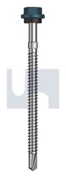 METAL SDS HEX HEAD + WASHER CL4 BR MET SEAL HX S:14-14X 90 thumbnail 2