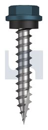 TYPE 17 HEX HEAD + WASHER CL4 BR T17 SEAL HX:10-12X 30 thumbnail 2
