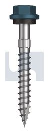 TYPE 17 HEX HEAD + WASHER CL4 BR T17 SEAL HX S:14-10X 50 thumbnail 2
