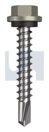 METAL SDS HEX HEAD + WASHER CL4 BU MET SEAL HX:14-10X 42 thumbnail 2