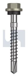 METAL SDS HEX HEAD + WASHER CL4 BU MET SEAL HX S:14-10X 50 thumbnail 2
