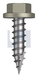 TYPE 17 FLANGED HEX CL4 BU T17 FLG HX:14-10X 30 thumbnail 2