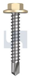 METAL SDS FLANGED HEX HEAD CL3 CC MET FLG HX:12-14X 35 thumbnail 2