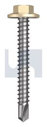 METAL SDS FLANGED HEX HEAD CL4 CC MET FLG HX:12-14X 45 thumbnail 2