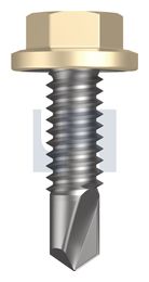 METAL SDS FLANGED HEX HEAD CL4 CC MET FLG HX:14-20X 22 thumbnail 2