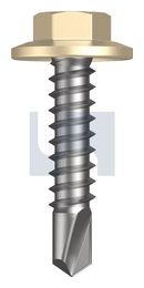 METAL SDS 5/16AF FLANGED HEX CL4 CC MET 5/16AF HX:14-14X 22 thumbnail 2
