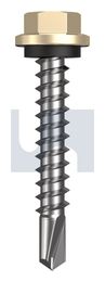 METAL SDS HEX HEAD + WASHER CL4 CC MET SEAL HX:14-10X 42 thumbnail 2
