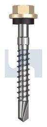 METAL SDS HEX HEAD + WASHER CL4 CC MET SEAL HX S:14-10X 50 thumbnail 2