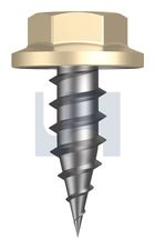 NEEDLE PT SDS FLANGED HEX CL4 CC NP FLG HX: 8-15X 12 thumbnail 2