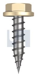 NEEDLE PT SDS FLANGED HEX CL4 CC NP FLG HX:10-12X 20 thumbnail 2