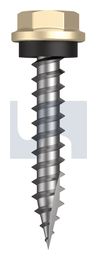 TYPE 17 HEX HEAD + WASHER CL4 CC T17 SEAL HX:10-12X 30 thumbnail 2
