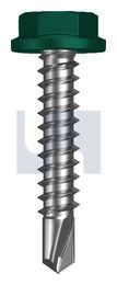 METAL SDS FLANGED HEX HEAD CL4 CG MET FLG HX:10-16X 25 thumbnail 2