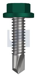 METAL SDS FLANGED HEX HEAD CL4 CG MET FLG HX:14-20X 25 thumbnail 2