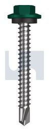 METAL SDS HEX HEAD + WASHER CL4 CG MET SEAL HX:12-14X 45 thumbnail 2