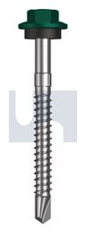 METAL SDS HEX HEAD + WASHER CL4 CG MET SEAL HX S:12-14X 55 thumbnail 2