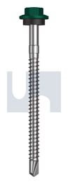 METAL SDS HEX HEAD + WASHER CL4 CG MET SEAL HX S:12-14X 75 thumbnail 2