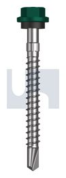 METAL SDS HEX HEAD + WASHER CL4 CG MET SEAL HX S:14-10X 65 thumbnail 2