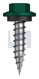 TYPE 17 HEX HEAD + WASHER CL4 CG T17 SEAL HX:12-11X 25 thumbnail 2
