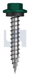 TYPE 17 HEX HEAD + WASHER CL4 CG T17 SEAL HX:12-11X 35 thumbnail 2