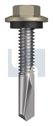 s500 SDS HEX HEAD + WASHER CL4 CO S500 SEAL HX:12-24X 32 thumbnail 2