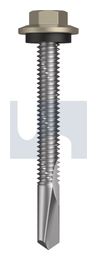 s500 SDS HEX HEAD + WASHER CL4 CO S500 SEAL HX:12-24X 65 thumbnail 2