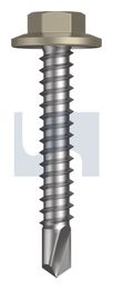METAL SDS FLANGED HEX HEAD CL3 CO MET FLG HX:12-14X 35 thumbnail 2
