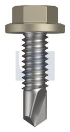 METAL SDS FLANGED HEX HEAD CL4 CO MET FLG HX:14-20X 22 thumbnail 2