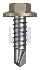 METAL SDS 5/16AF FLANGED HEX CL4 CO MET 5/16AF HX:14-14X 22 thumbnail 2