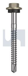 METAL SDS HEX HEAD + WASHER CL4 CO MET SEAL HX S:12-14X 55 thumbnail 2