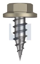 NEEDLE PT SDS FLANGED HEX CL4 CO NP FLG HX: 8-15X 12 thumbnail 2