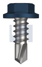 METAL SDS FLANGED HEX HEAD CL4 DO MET FLG HX: 8-18X 12 thumbnail 2