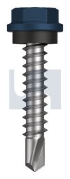 METAL SDS HEX HEAD + WASHER CL4 DO MET SEAL HX:10-16X 25 thumbnail 2
