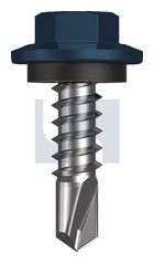 METAL SDS HEX HEAD + WASHER CL4 DO MET SEAL HX:12-14X 20 thumbnail 2
