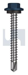 METAL SDS HEX HEAD + WASHER CL4 DO MET SEAL HX:12-14X 45 thumbnail 2