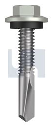 s500 SDS HEX HEAD + WASHER CL4 DU S500 SEAL HX:12-24X 32 thumbnail 2