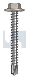 METAL SDS FLANGED HEX HEAD CL4 DU MET FLG HX:12-14X 45 thumbnail 2