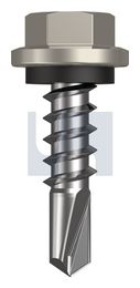 METAL SDS HEX HEAD + WASHER CL4 DU MET SEAL HX:14-10X 25 thumbnail 2
