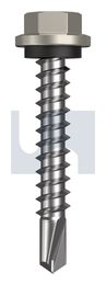 METAL SDS HEX HEAD + WASHER CL4 DU MET SEAL HX:14-10X 42 thumbnail 2