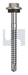 METAL SDS HEX HEAD + WASHER CL4 DU MET SEAL HX S:12-14X 55 thumbnail 2